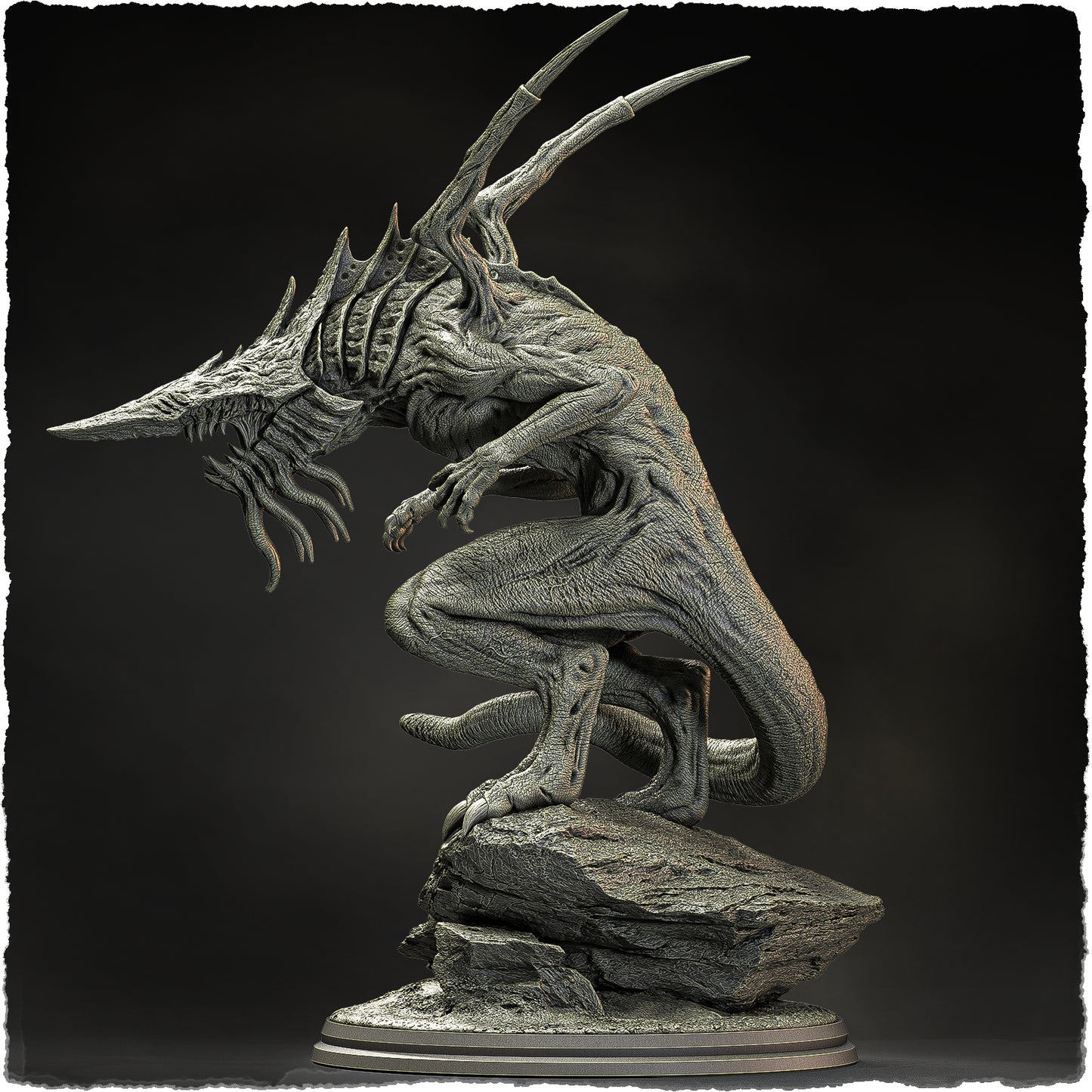 Evox Arts - World Dragons #3 - Cave - DnD/TTRPG Figure/Miniature