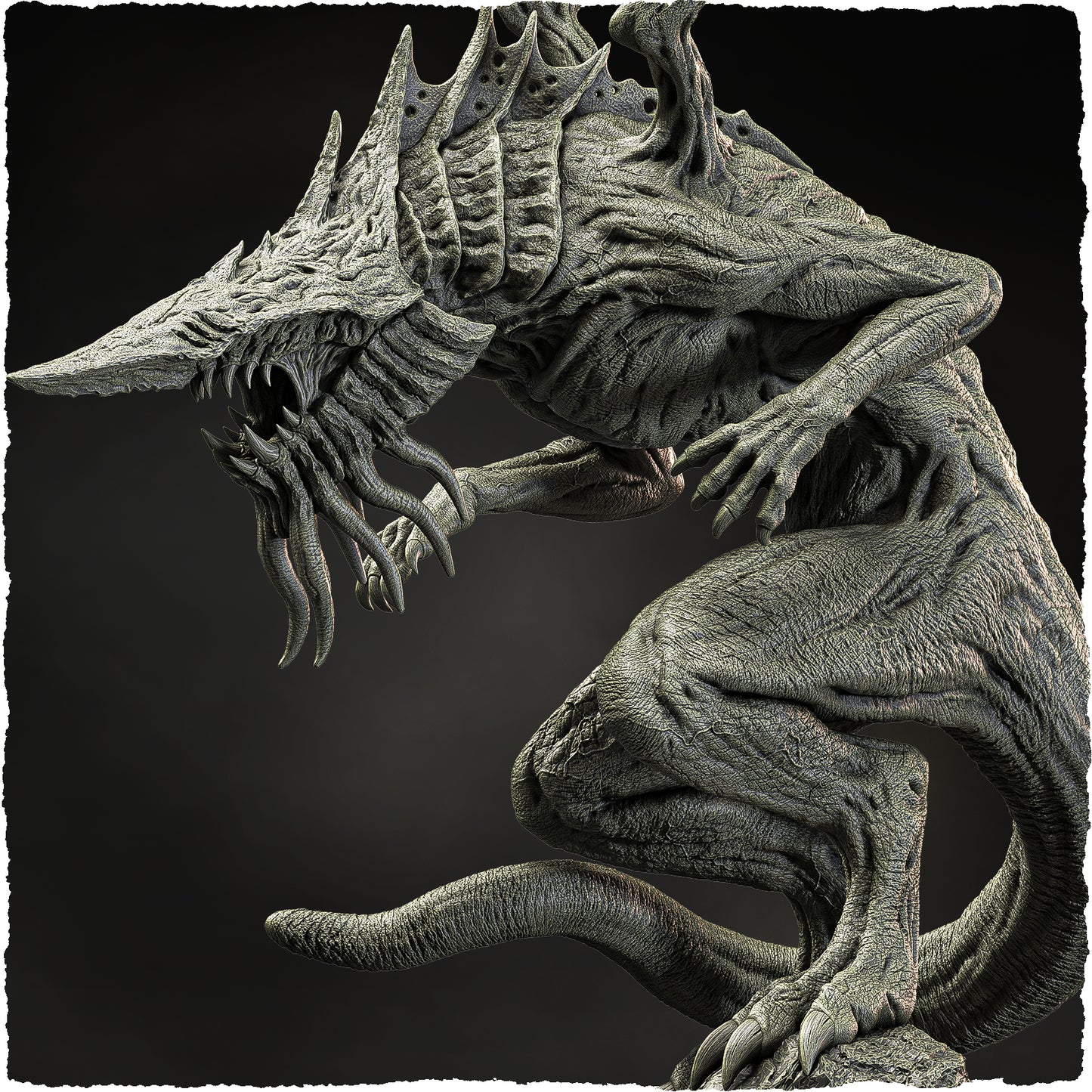 Evox Arts - World Dragons #3 - Cave - DnD/TTRPG Figure/Miniature