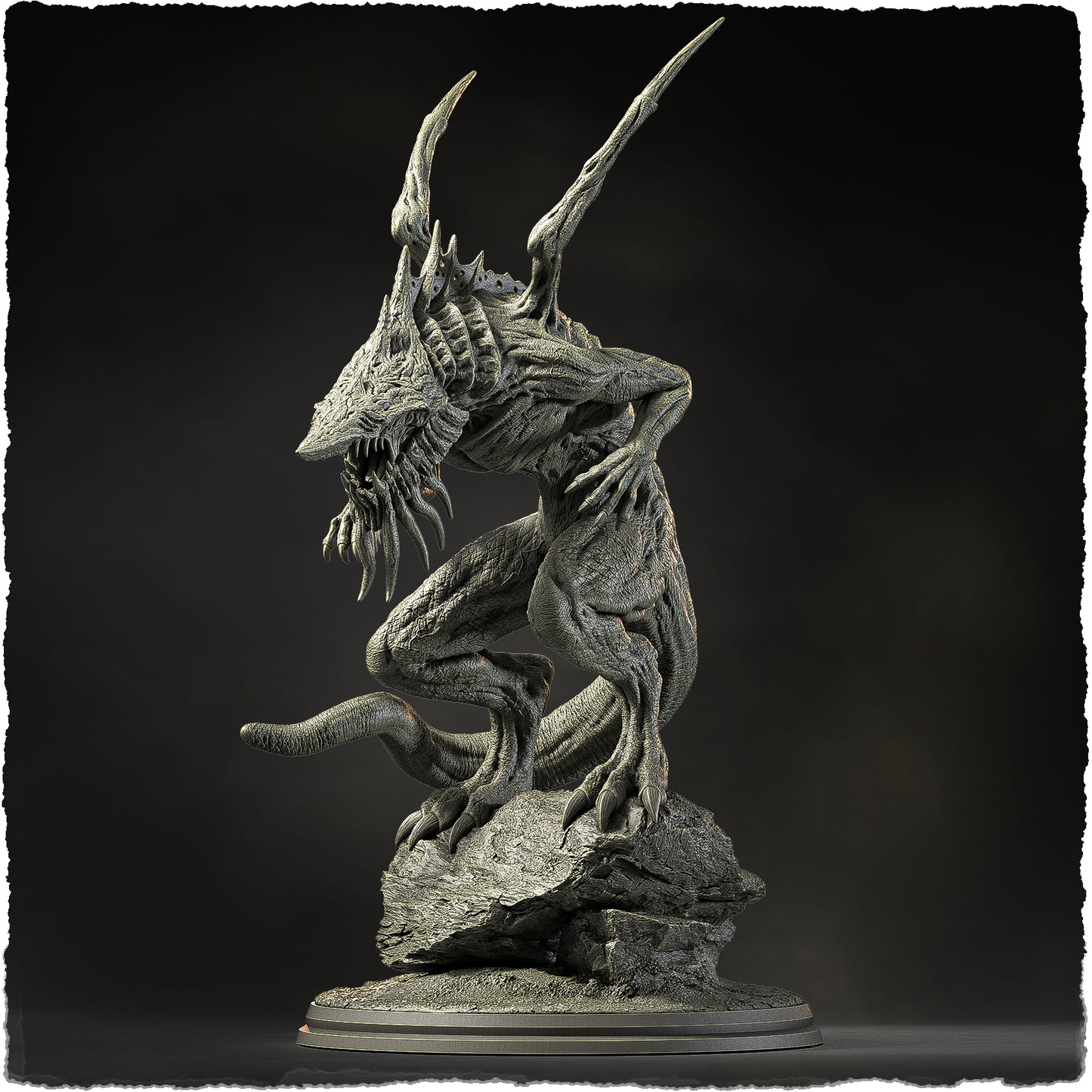 Evox Arts - World Dragons #3 - Cave - DnD/TTRPG Figure/Miniature