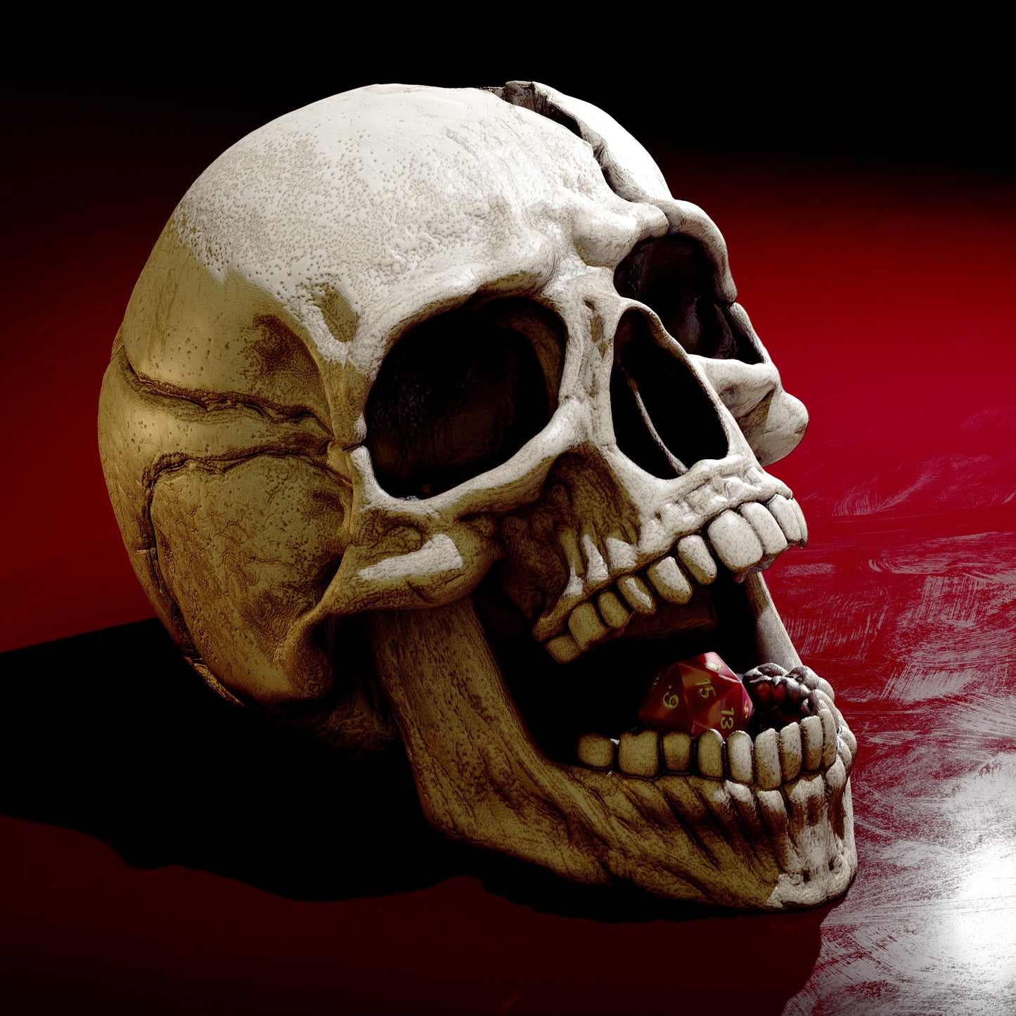 Safehold - Cracked Skull Dice Tower - DnD/TTRPG Figure/Miniature