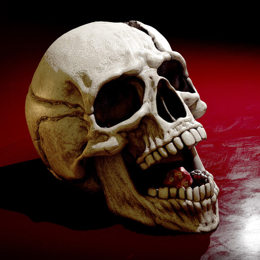 Safehold - Cracked Skull Dice Tower - DnD/TTRPG Figure/Miniature