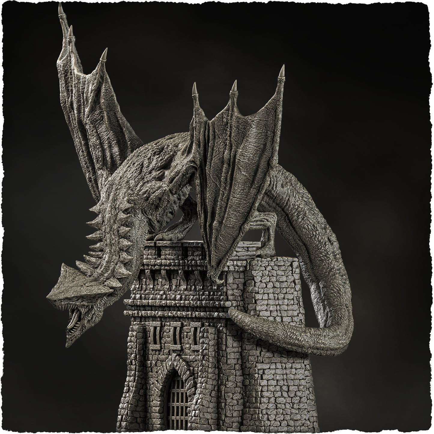 Evox Arts - World Dragons #3 - Arrowhead - DnD/TTRPG Figure/Miniature