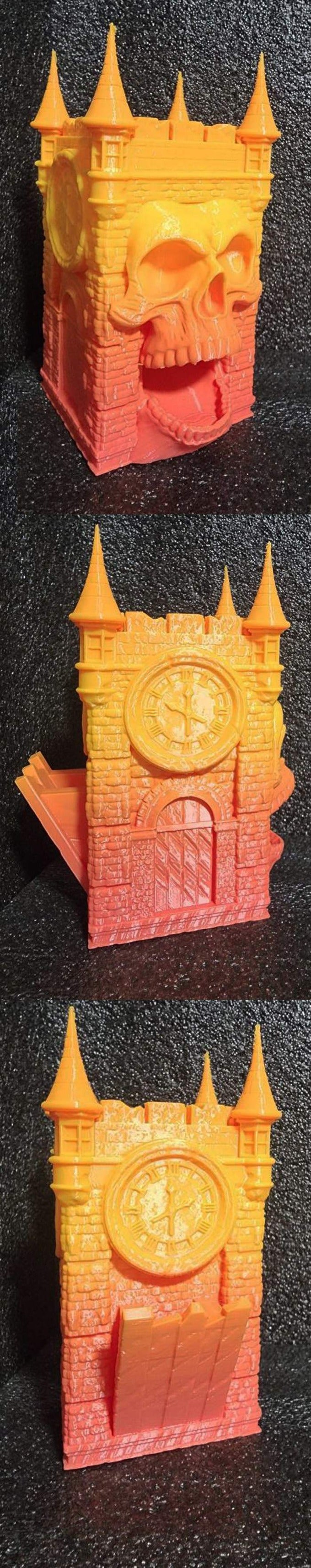 Slope3D - Clocktower (Chronoskull) Dice Tower - DnD/TTRPG/Roleplaying/Wargames
