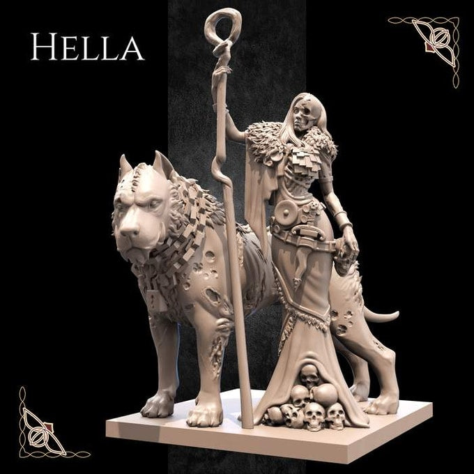 Fredrik Rosado - Valhalla - Hella - 75mm Pin Up/Figure/Model/Diorama