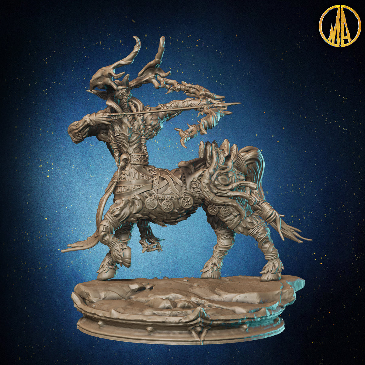 Monolith Arts - Whispering Forest - Centaur #2 - DnD/TTRPG Figure/Miniature