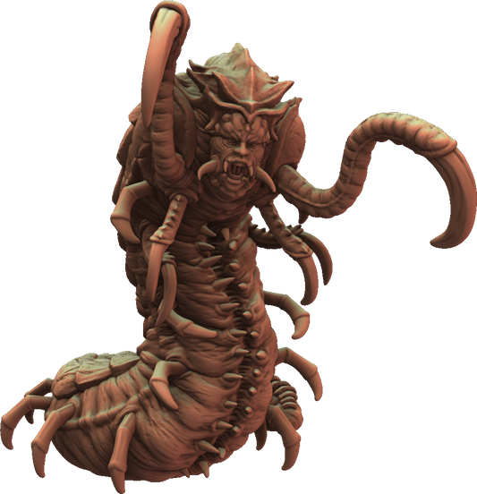 Crippled God Foundry - Shadowcurse - Giant Centipede - DnD/TTRPG Figure/Miniature