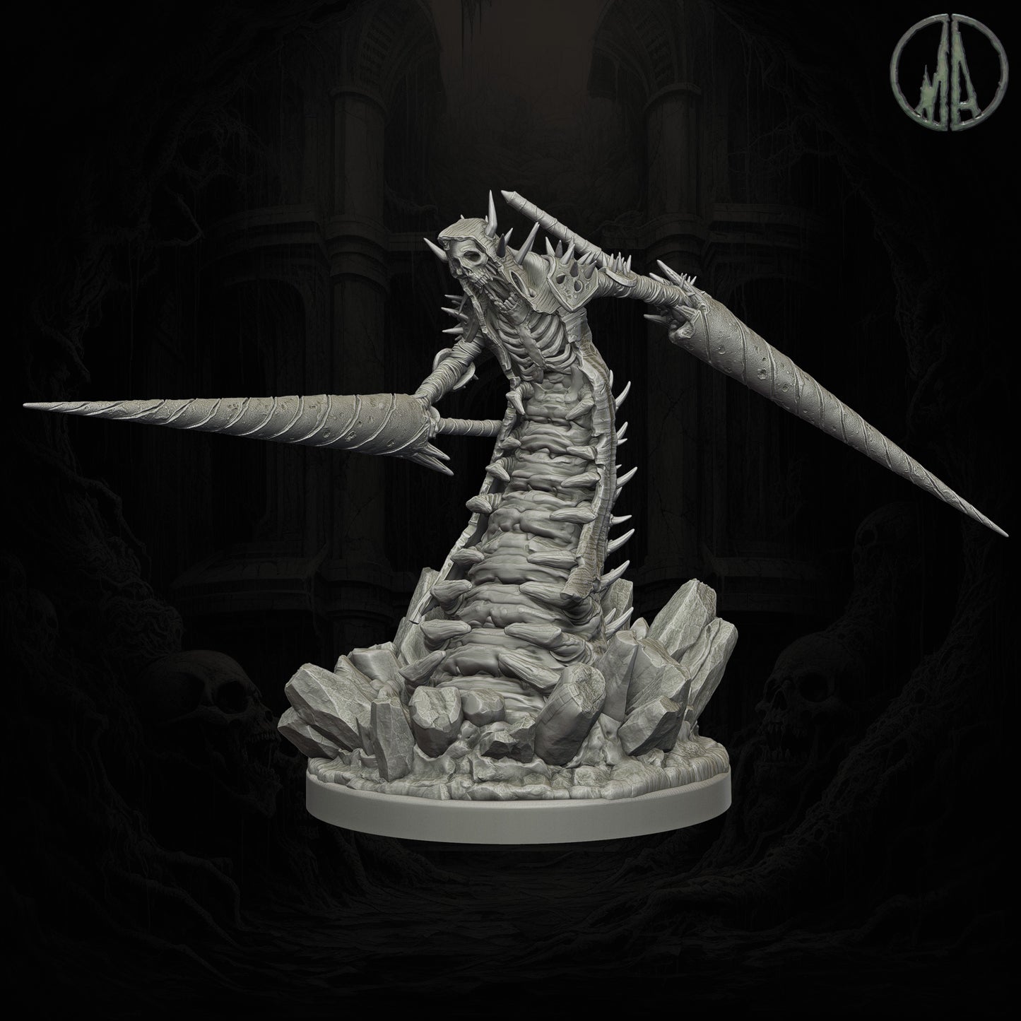 Monolith Arts - Echoes of the Void - Centipede #1 - DnD/TTRPG Figure/Miniature
