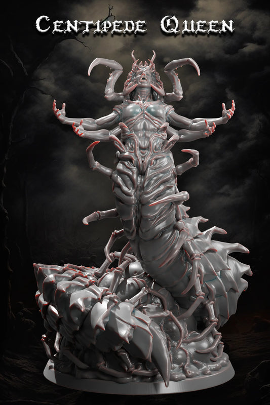 Jugglers Miniatures - Centipede Queen - 75/100mm Pin Up/Figure/Model/Diorama