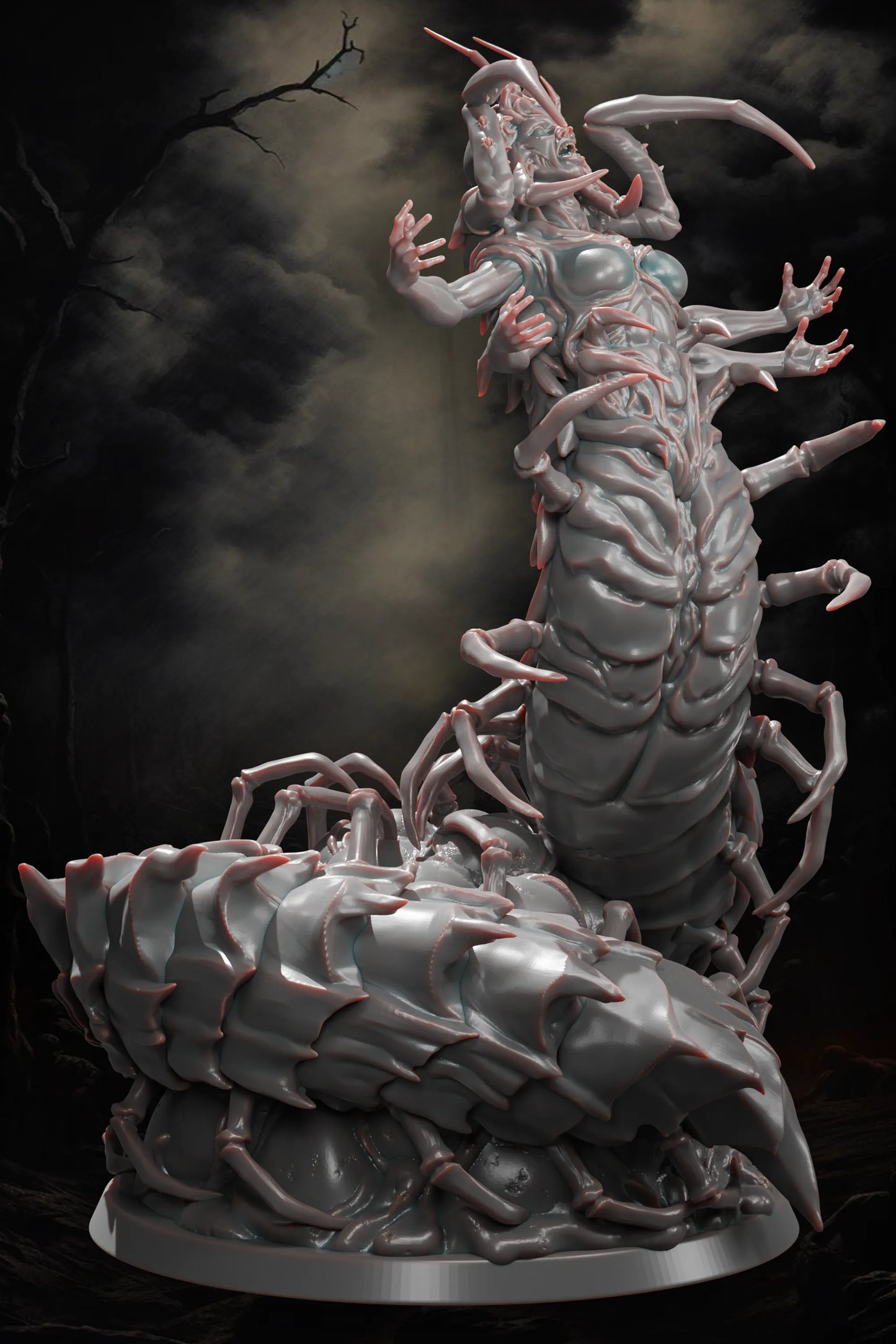 Jugglers Miniatures - Centipede Queen - 75/100mm Pin Up/Figure/Model/Diorama