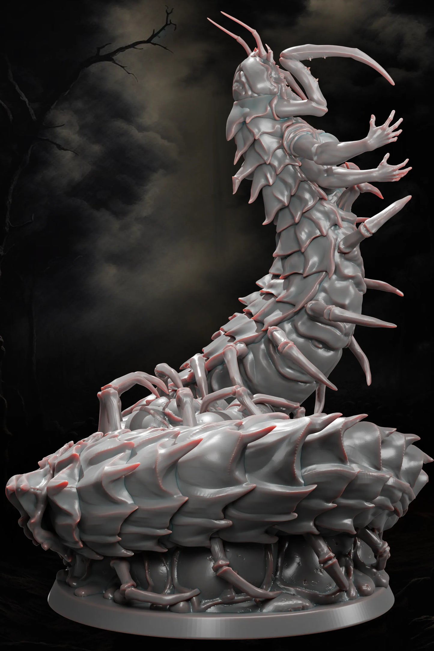 Jugglers Miniatures - Centipede Queen - 75/100mm Pin Up/Figure/Model/Diorama