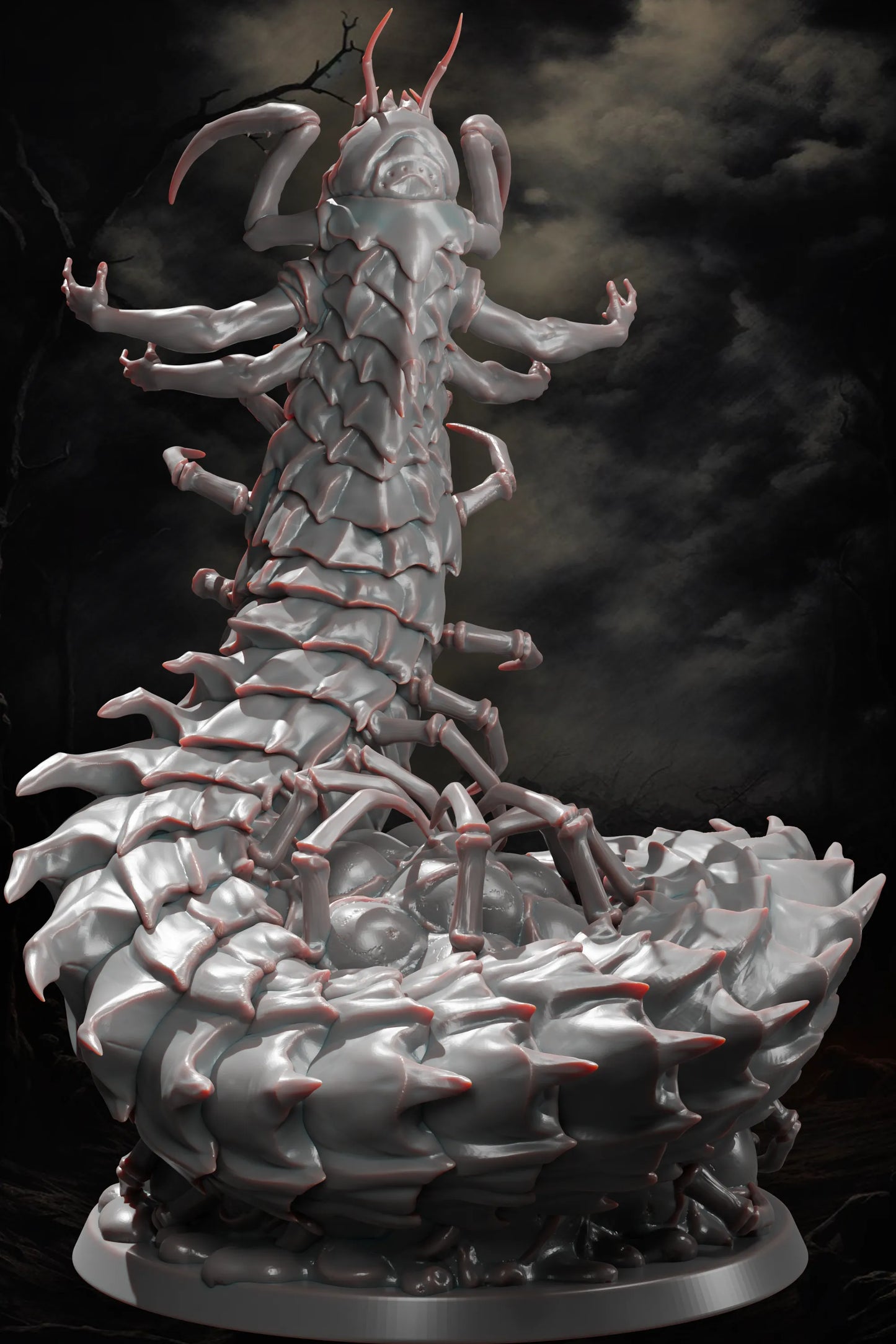 Jugglers Miniatures - Centipede Queen - 75/100mm Pin Up/Figure/Model/Diorama