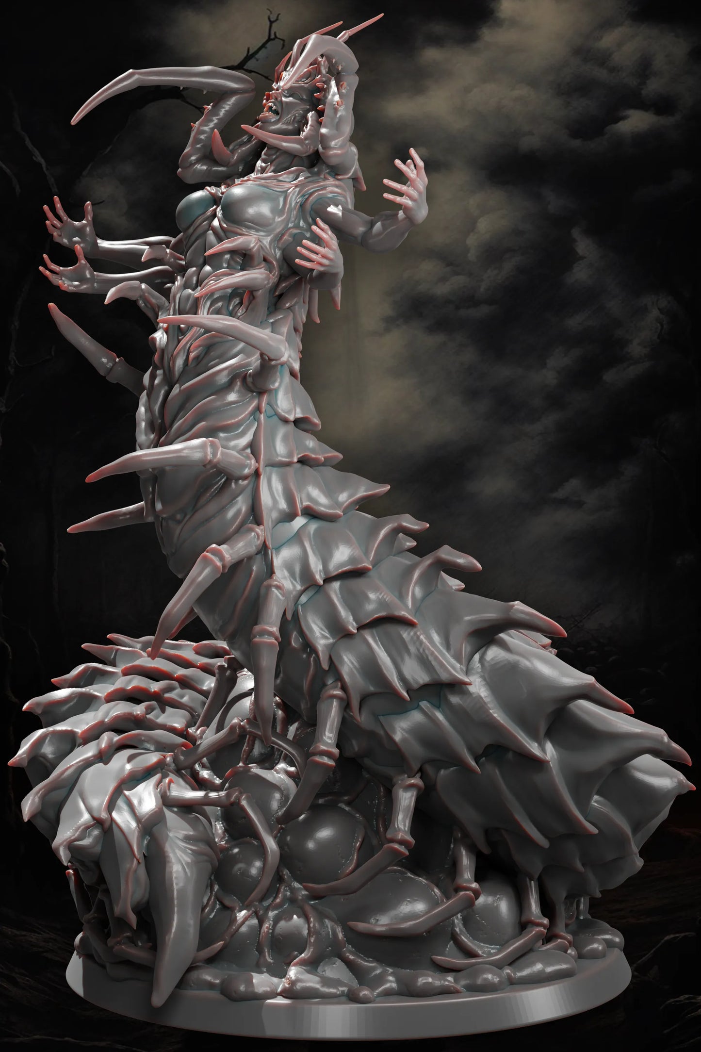 Jugglers Miniatures - Centipede Queen - 75/100mm Pin Up/Figure/Model/Diorama