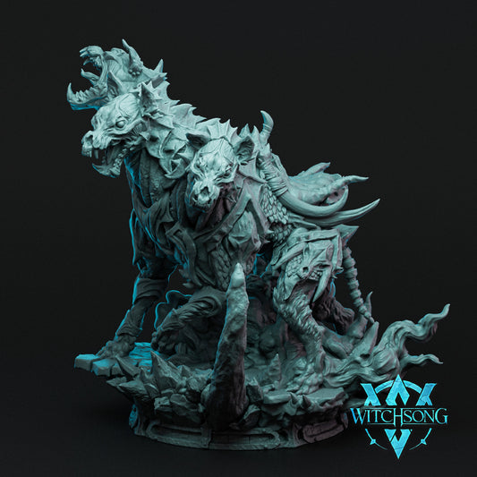 Witchsong Miniatures - Cerberus, Underworld Guardian - DnD/TTRPG Figure/Miniature