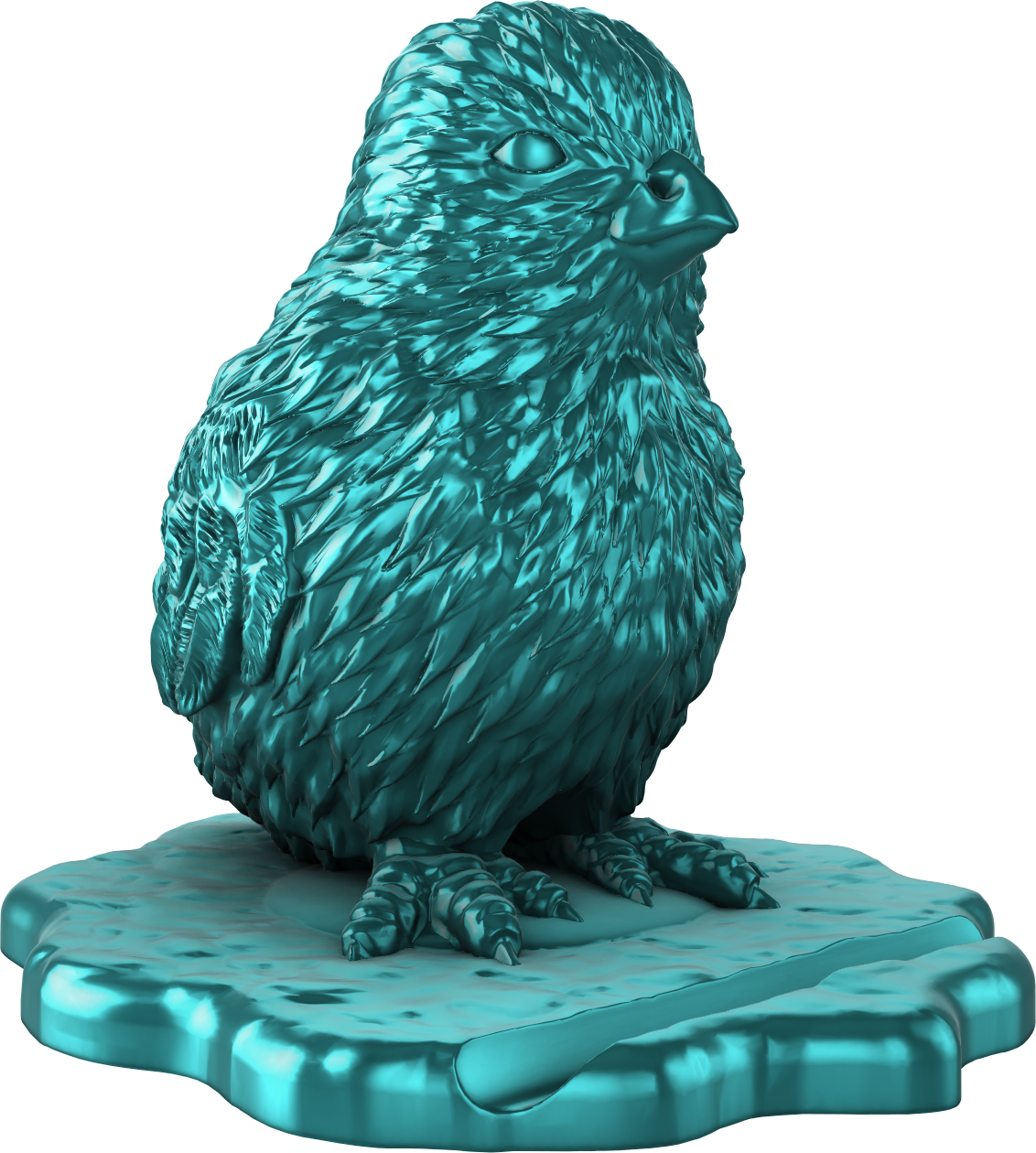 Digital Creative Works - Animal Phone Holder - Chick - Prop/Decoration