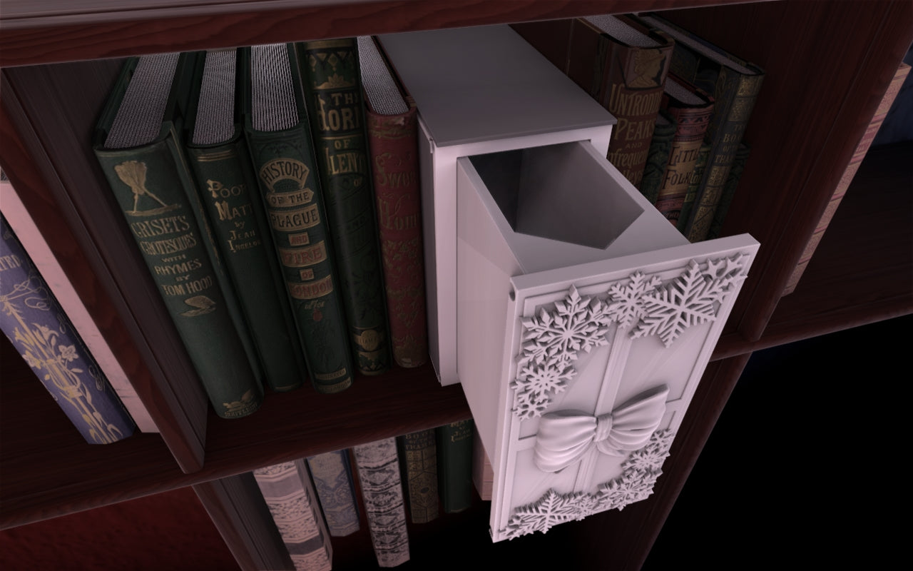 Crosslances - Book Nook/Shelf Insert - Christmas #2