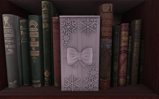 Crosslances - Book Nook/Shelf Insert - Christmas #2