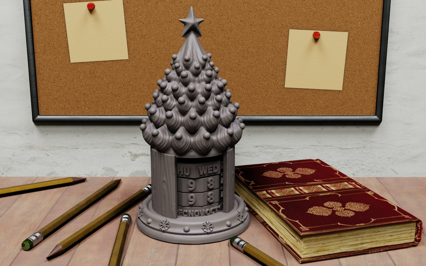 Crosslances - Universal/Perpetual/Reuseable Calender - Christmas