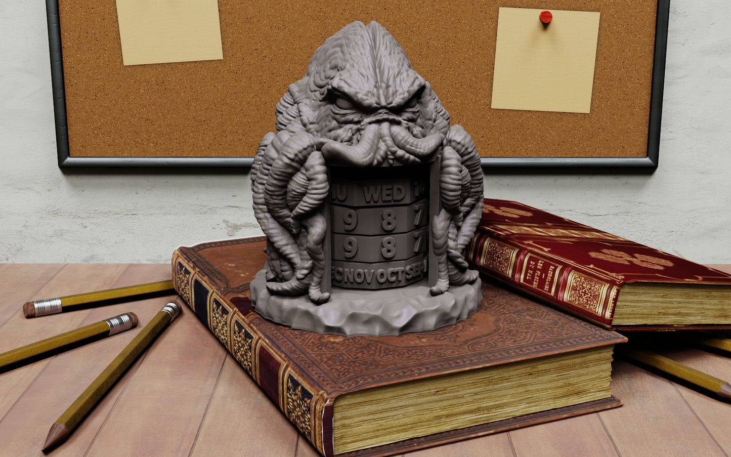 Crosslances - Universal/Perpetual/Reuseable Calender - Chthulu