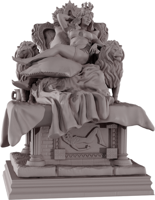 Devi Miniatures - Amazons - Queen Thalassa - 75mm Pin Up/Figure/Model/Diorama