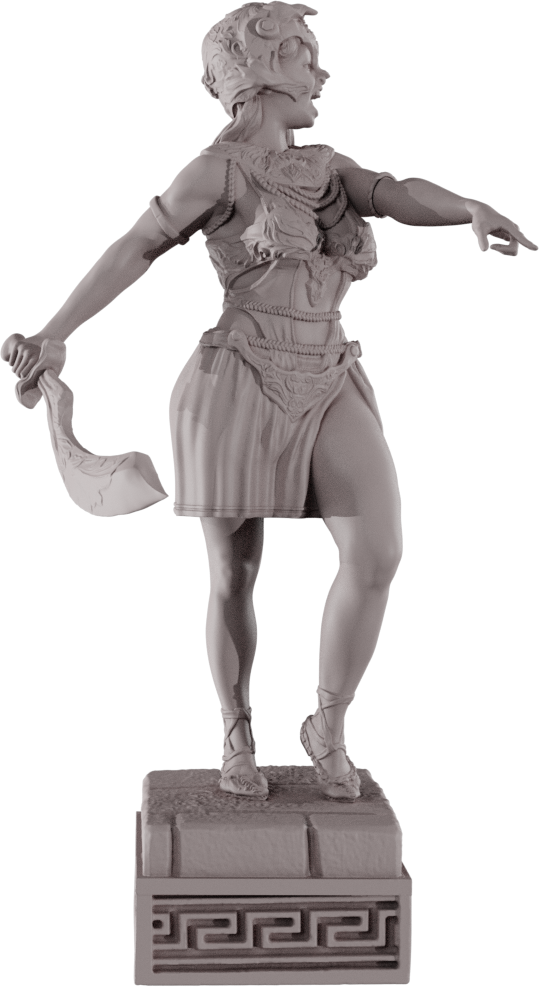 Devi Miniatures - Amazons - Valeria - 75mm Pin Up/Figure/Model/Diorama