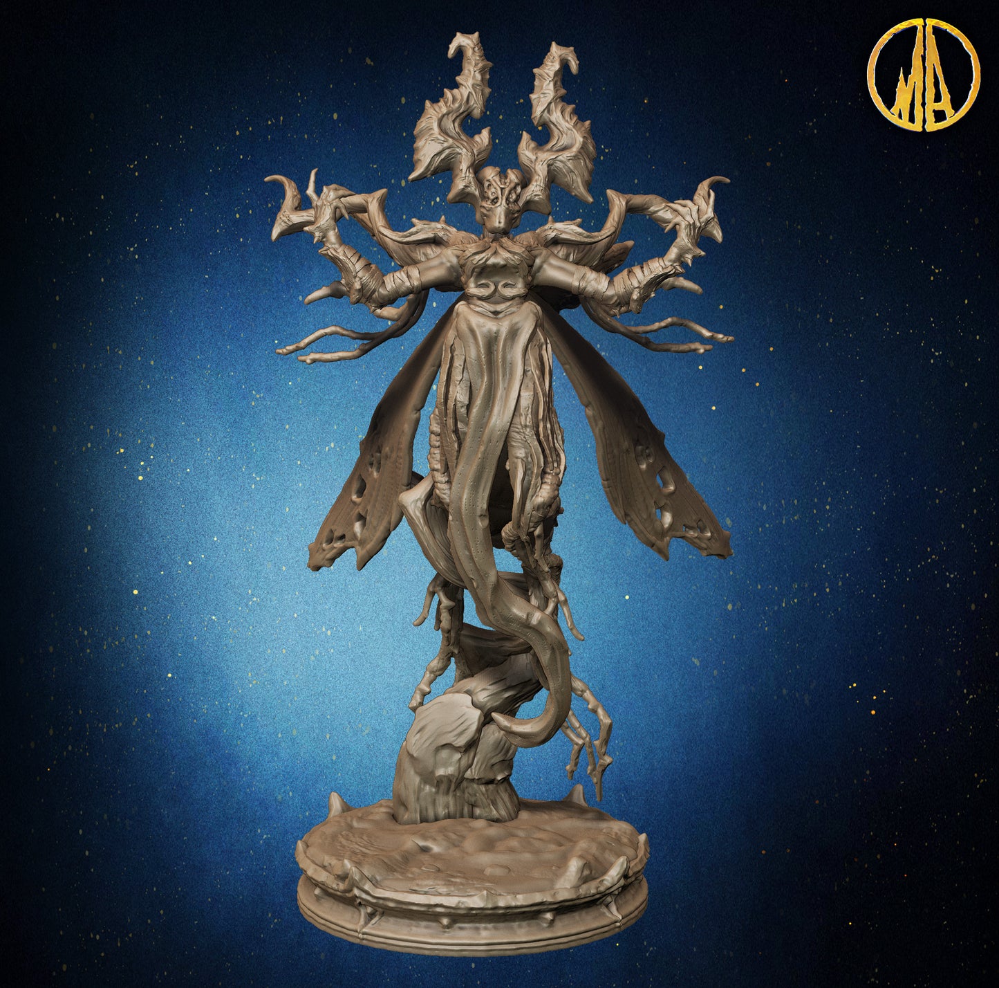 Monolith Arts - Whispering Forest - Corrupted Fairy #3 - DnD/TTRPG Figure/Miniature