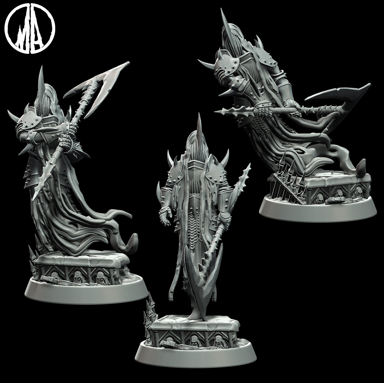 Monolith Arts - Lost Souls - Corrupted Fiend - DnD/TTRPG Figure/Miniature