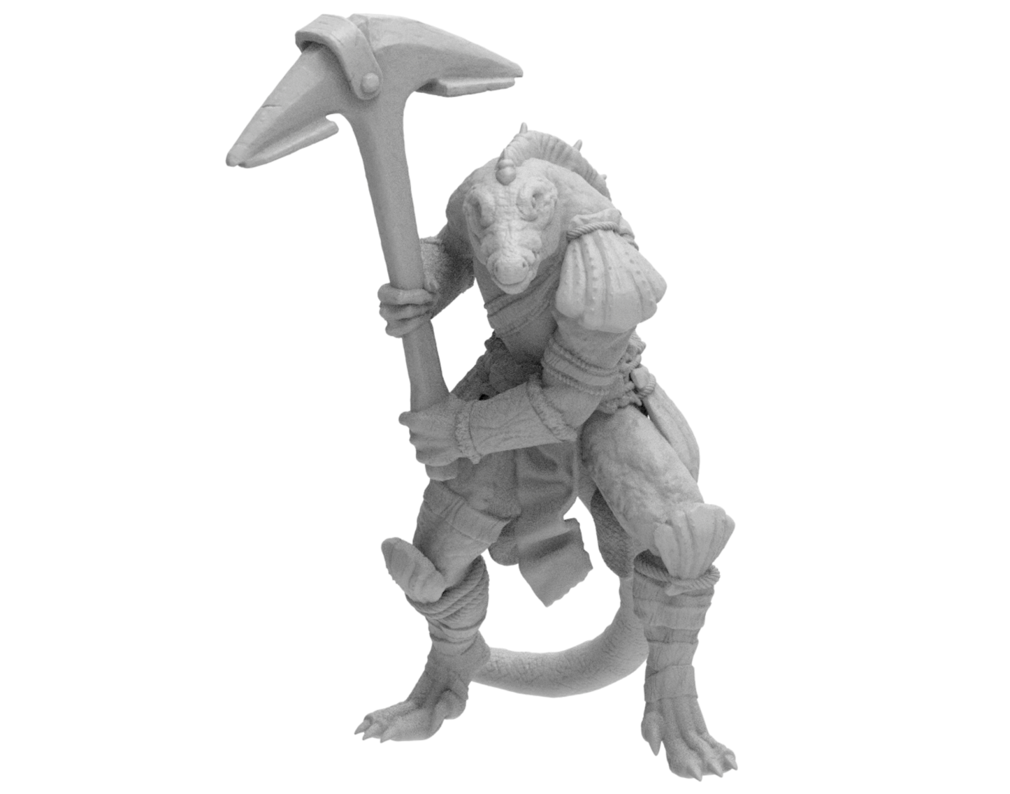 Skadi Studios - The Island - Lizardmen #2 - DnD/TTRPG Figure/Miniature