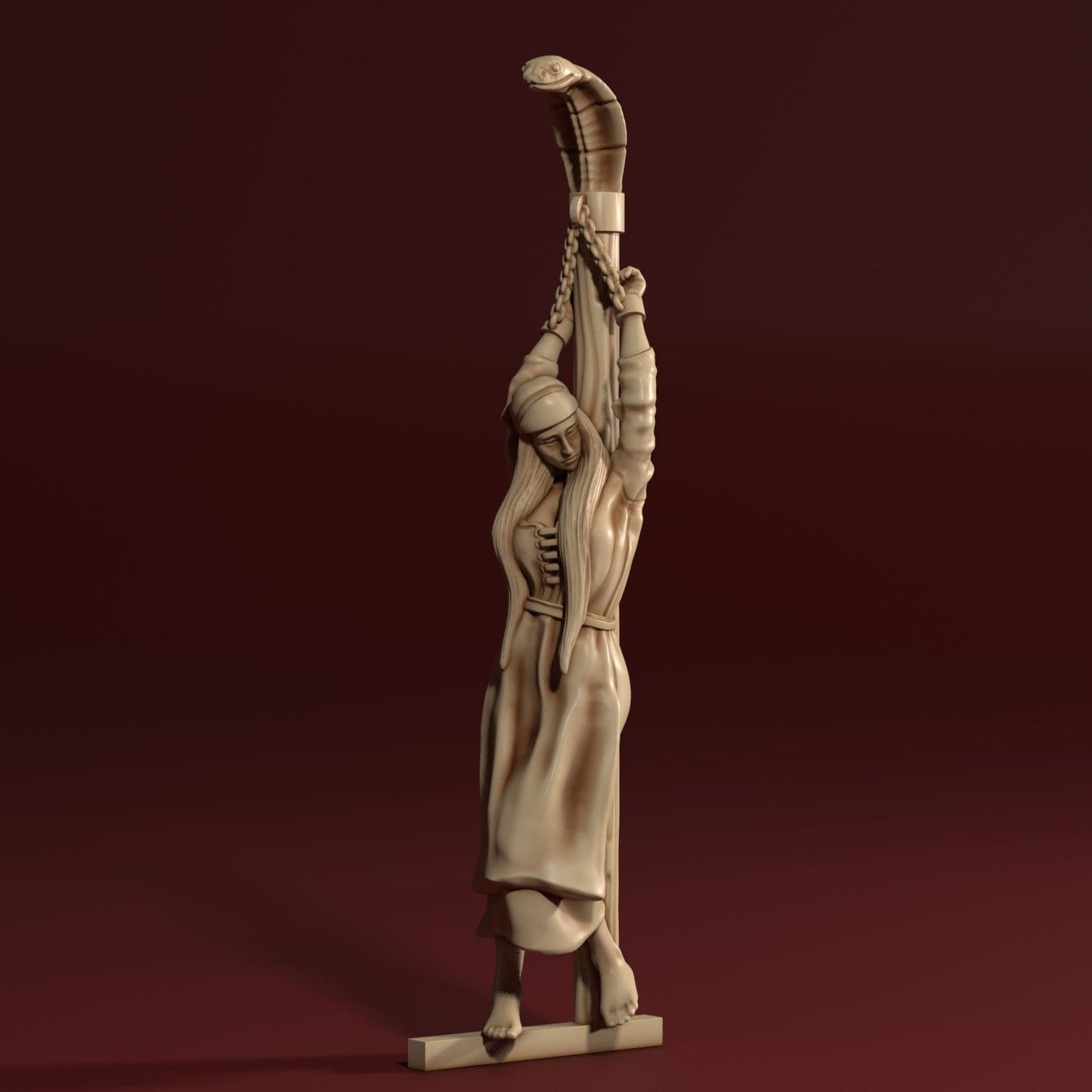 Medusa Miniatures - Cobra Cult - Victim Female - DnD/TTRPG/Roleplaying/Wargames