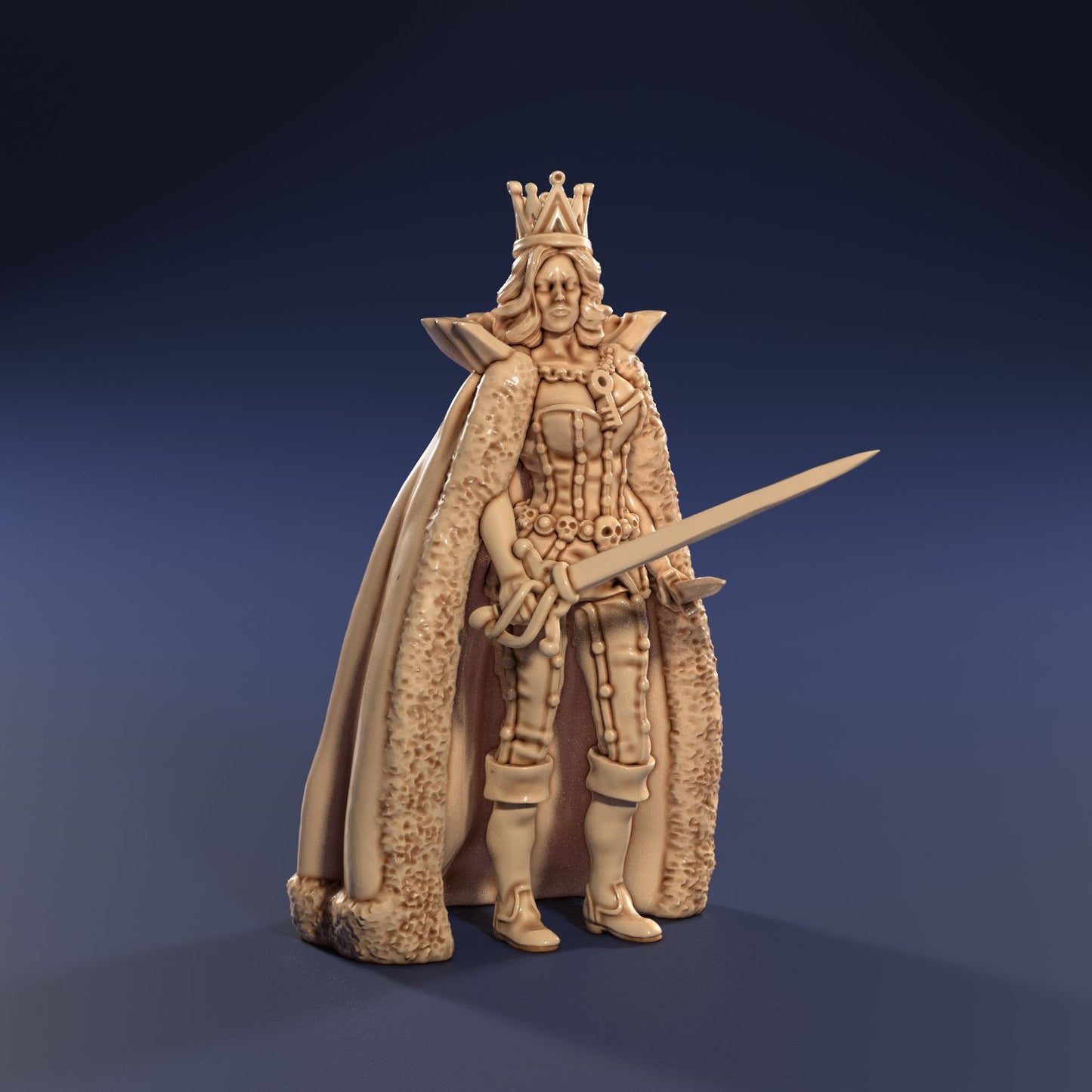 Medusa Miniatures - Cuthroat Alley - Thief Queen #1 - DnD/TTRPG/Roleplaying/Wargames
