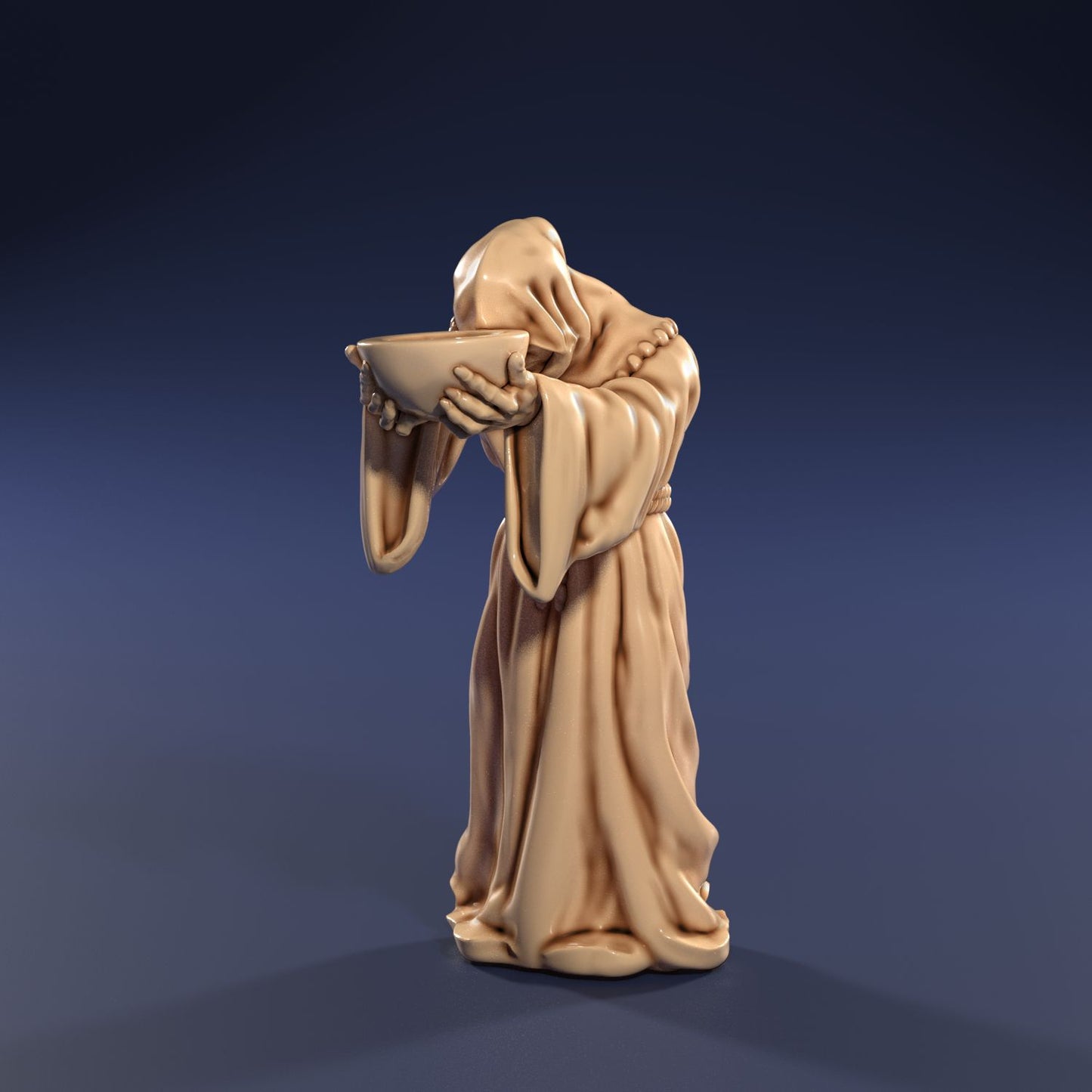 Medusa Miniatures - Cuthroat Alley - Beggar Standing - DnD/TTRPG/Roleplaying/Wargames