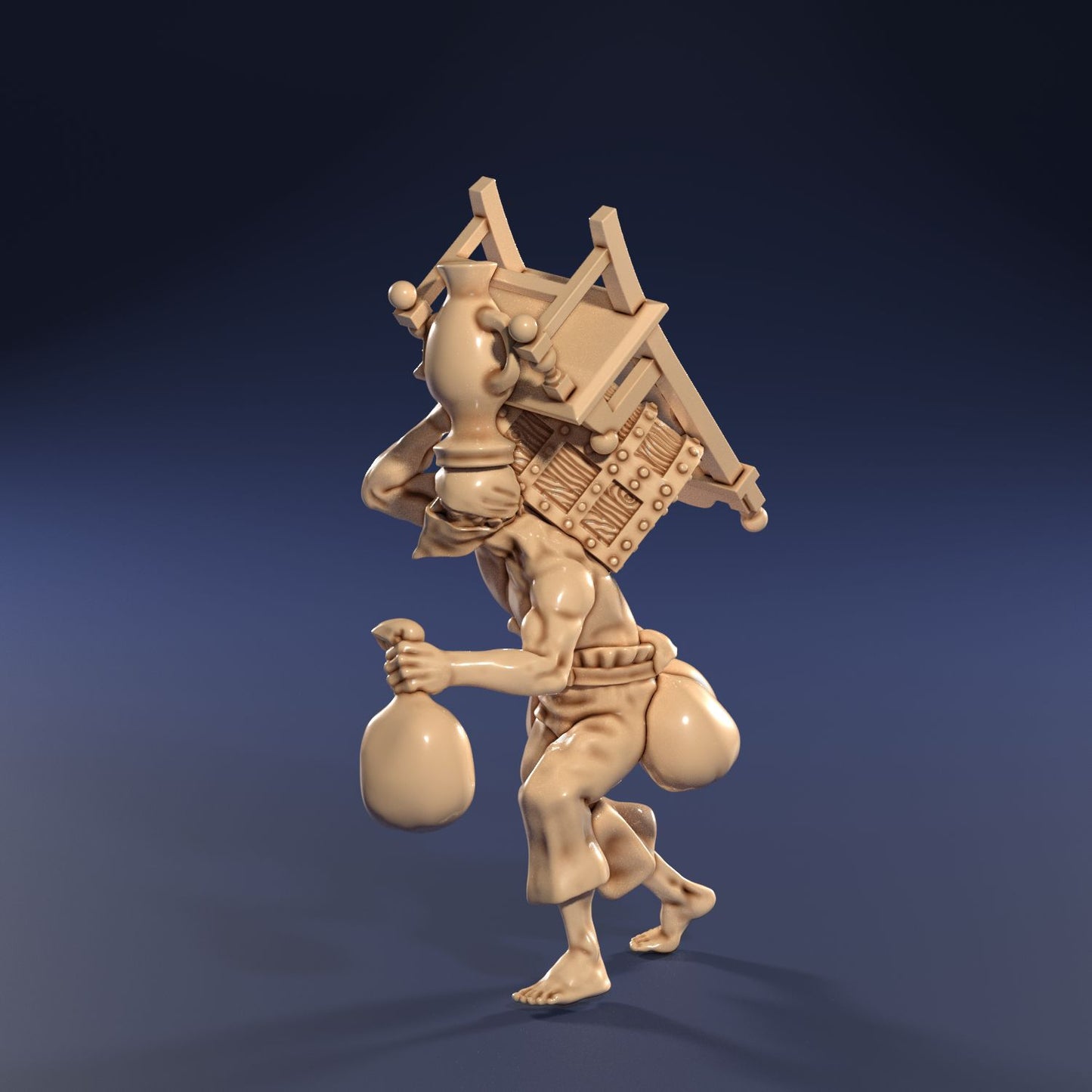 Medusa Miniatures - Cuthroat Alley - Thief Looter - DnD/TTRPG/Roleplaying/Wargames