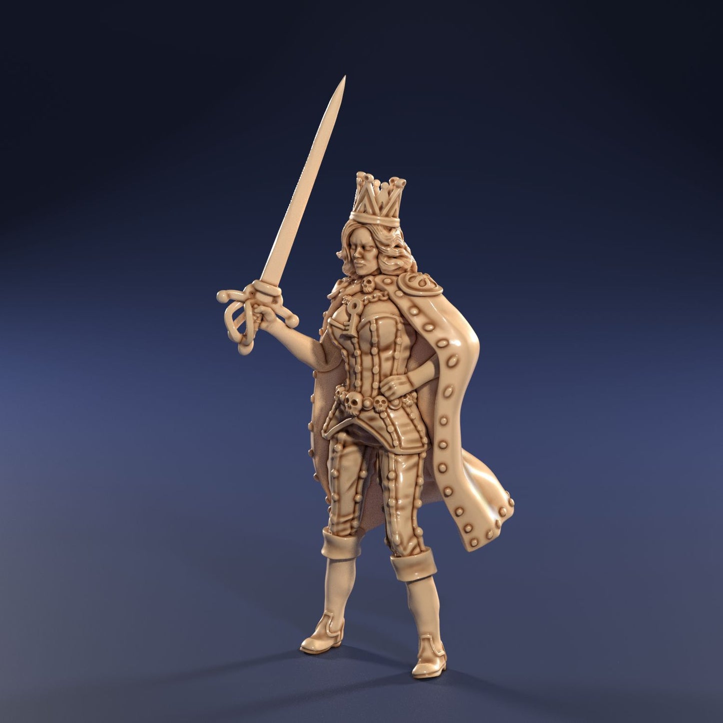 Medusa Miniatures - Cuthroat Alley - Thief Queen #2 - DnD/TTRPG/Roleplaying/Wargames