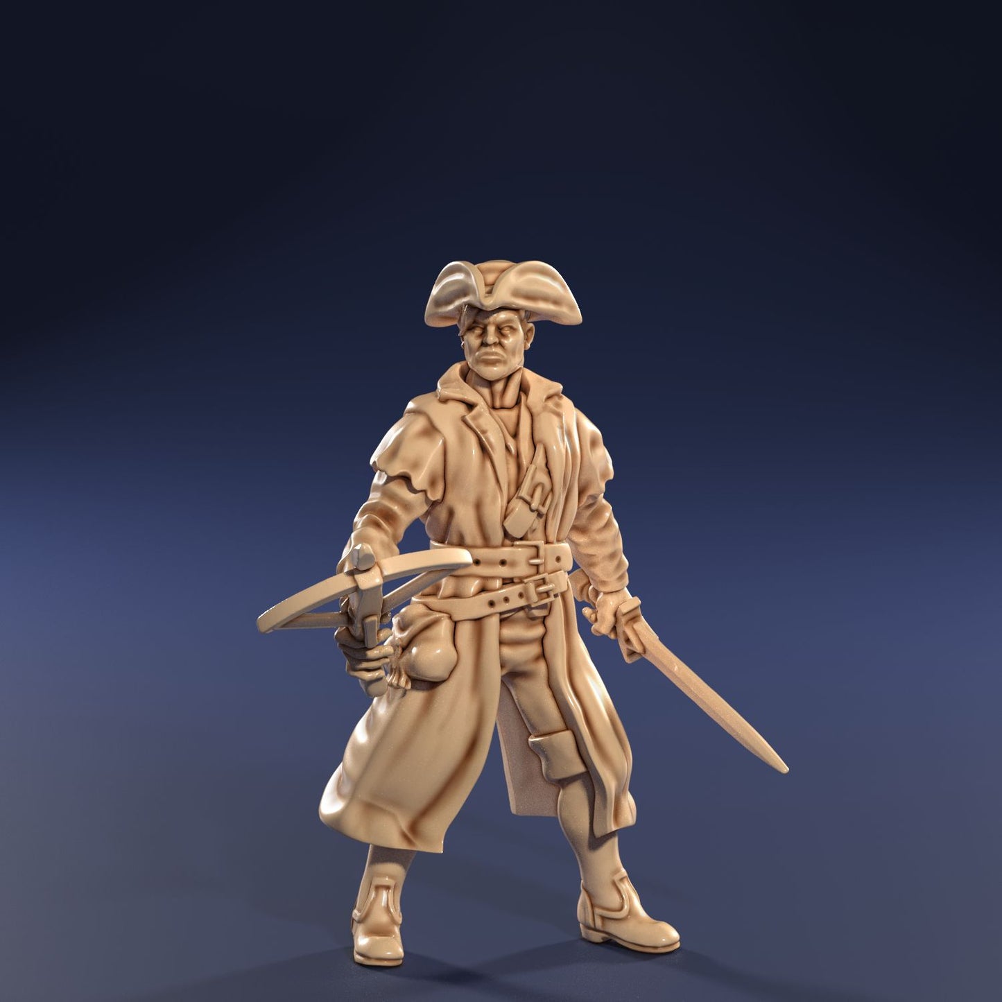 Medusa Miniatures - Cuthroat Alley - Assassin w/Crossbow - DnD/TTRPG/Roleplaying/Wargames