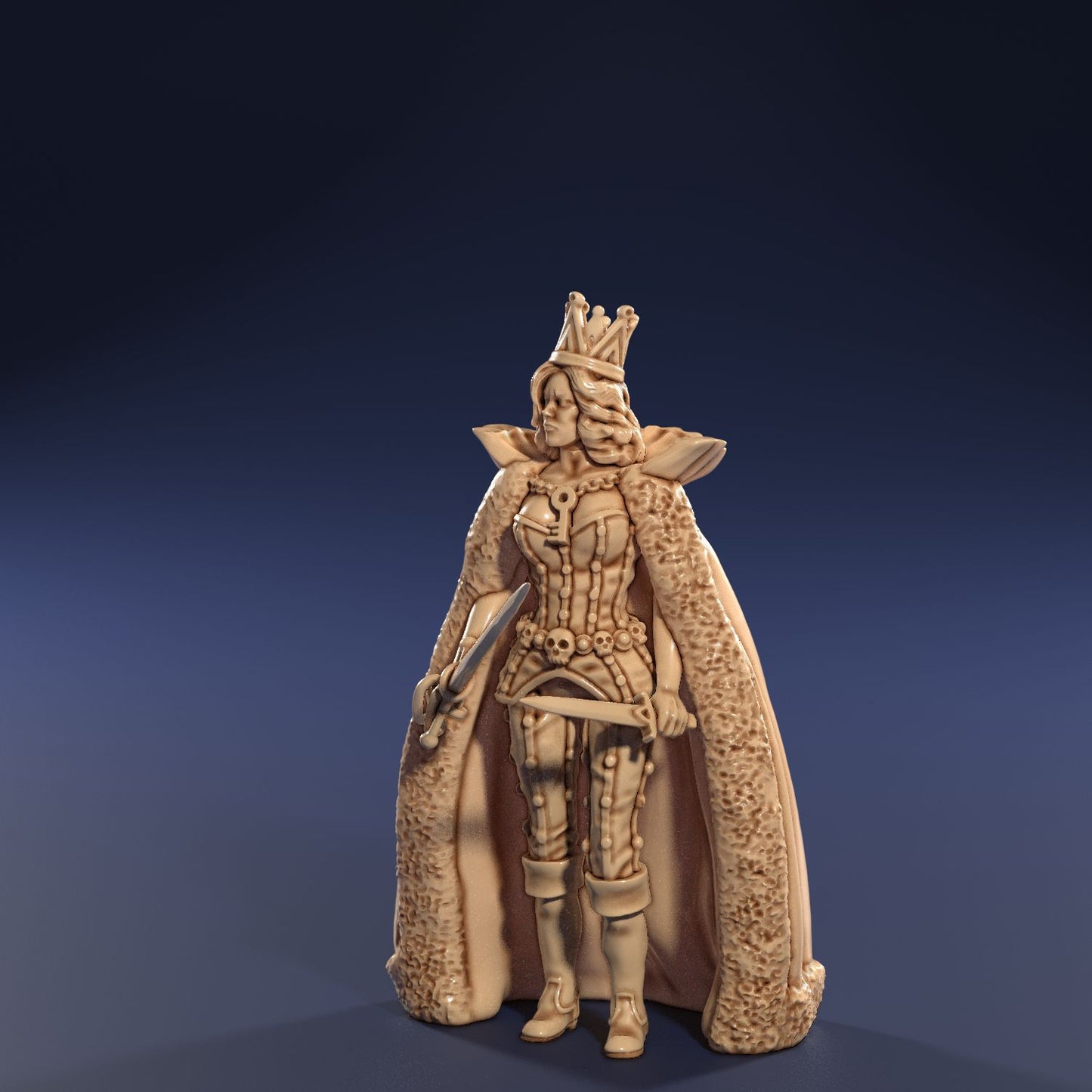 Medusa Miniatures - Cuthroat Alley - Thief Queen #1 - DnD/TTRPG/Roleplaying/Wargames