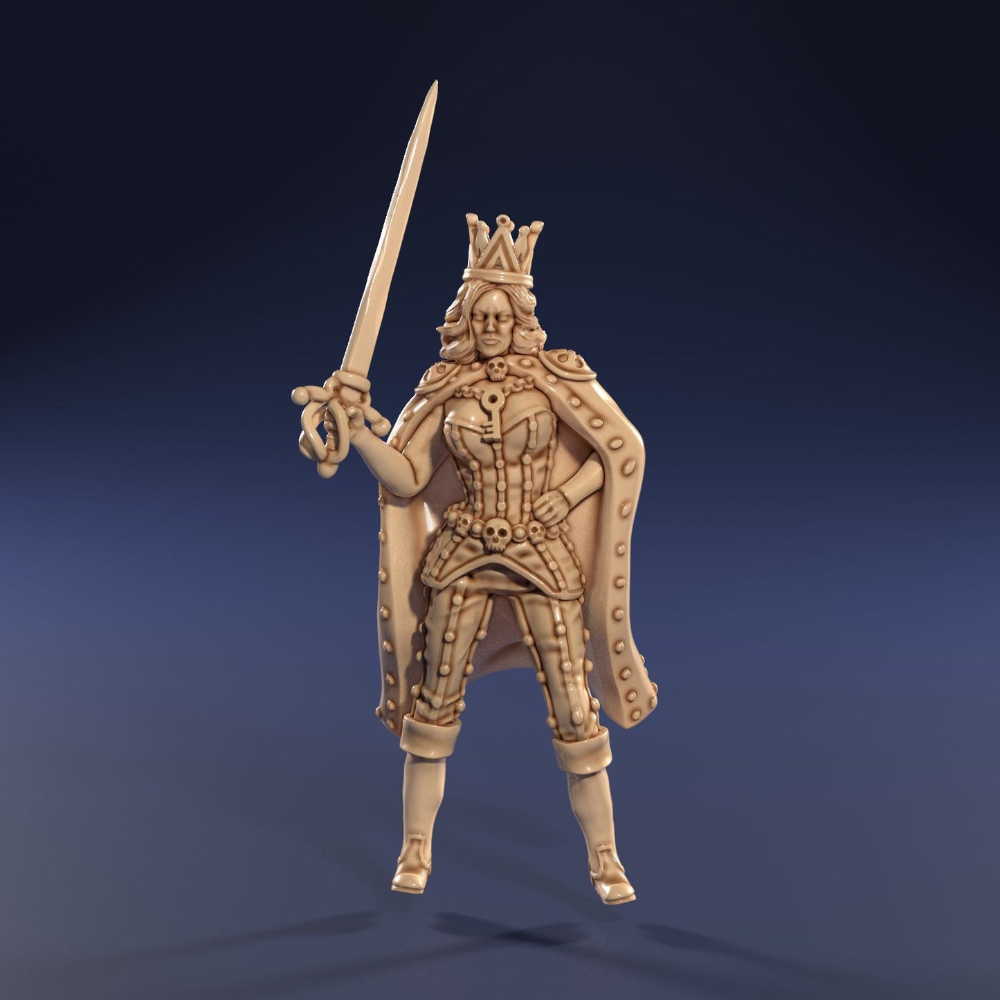 Medusa Miniatures - Cuthroat Alley - Thief Queen #2 - DnD/TTRPG/Roleplaying/Wargames