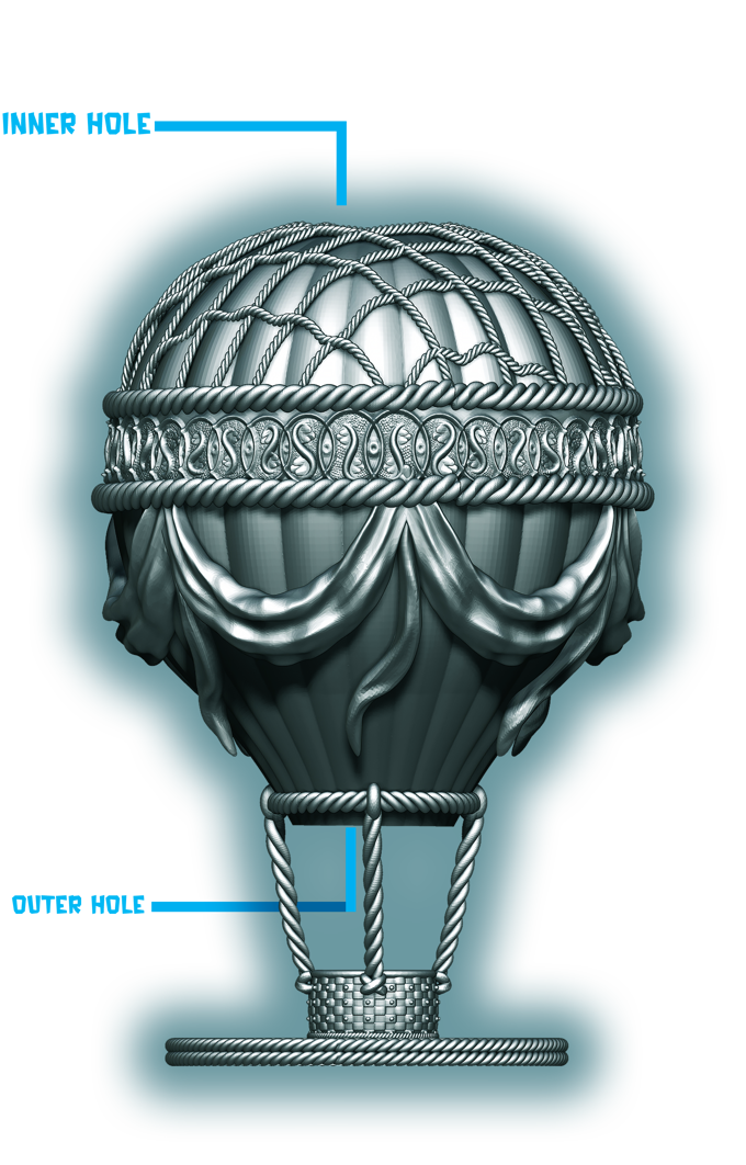 Slope3D - Balloon Dice Tower - DnD/TTRPG/Roleplaying/Wargames