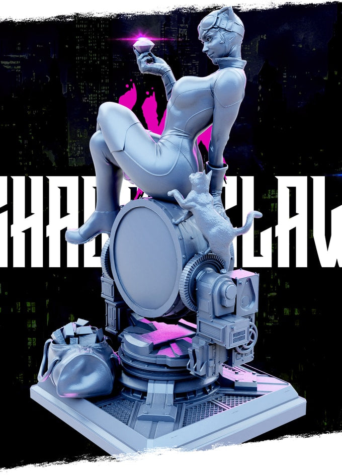 Fredrik Rosado - Lyx Shadowclaw - 75mm Pin Up/Figure/Model/Diorama