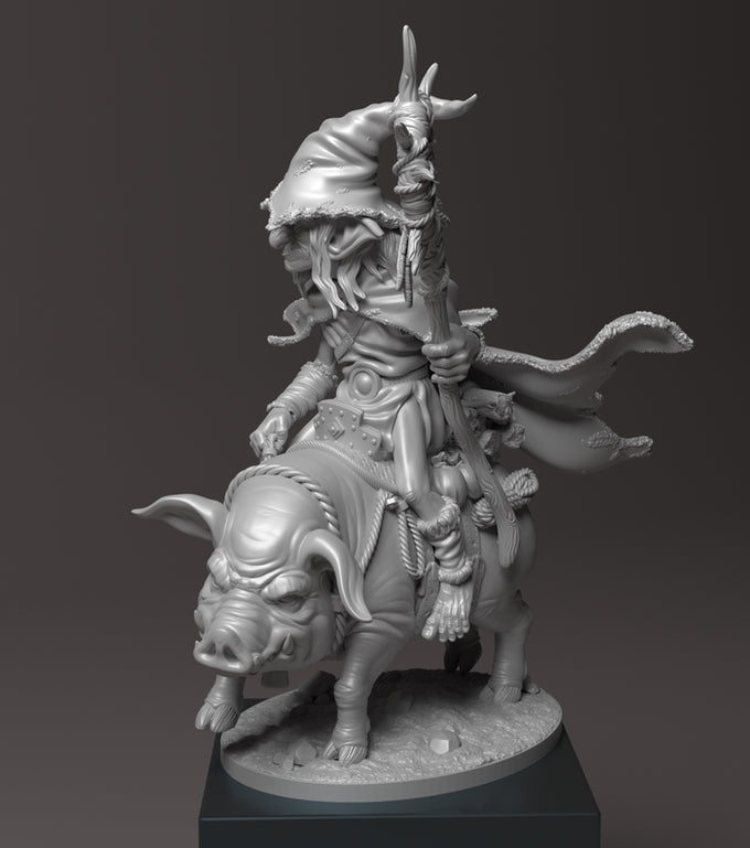 Nocturna - Farloth the Pig - 32/75mm Pin Up/Figure/Model/Diorama