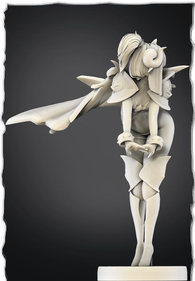 MikleJane - Idol Girl #2 - 75mm Pin Up/Figure/Model/Diorama