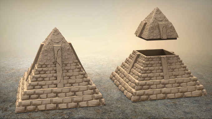 Slope3D - Pyramid Dice Box/Case - DnD/TTRPG/Roleplaying/Wargames