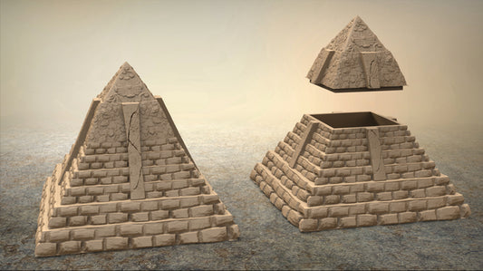 Slope3D - Pyramid Dice Box/Case - DnD/TTRPG/Roleplaying/Wargames