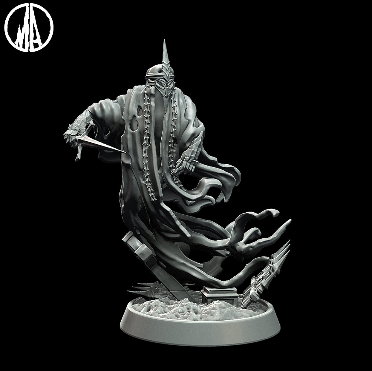 Monolith Arts - Lost Souls - Damned Spirit - DnD/TTRPG Figure/Miniature