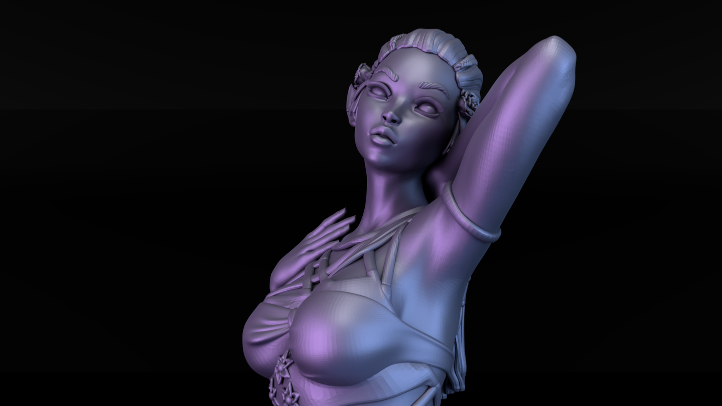 Bunch-O-Minis - Naiads of the Eversea - Daphne - 75mm Pin Up/Figure/Model/Diorama