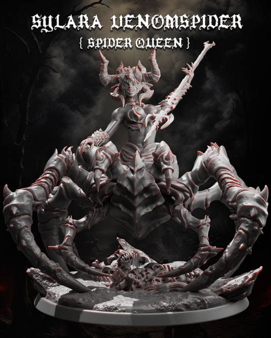 Jugglers Miniatures - Spider Queen - 75/100mm Pin Up/Figure/Model/Diorama
