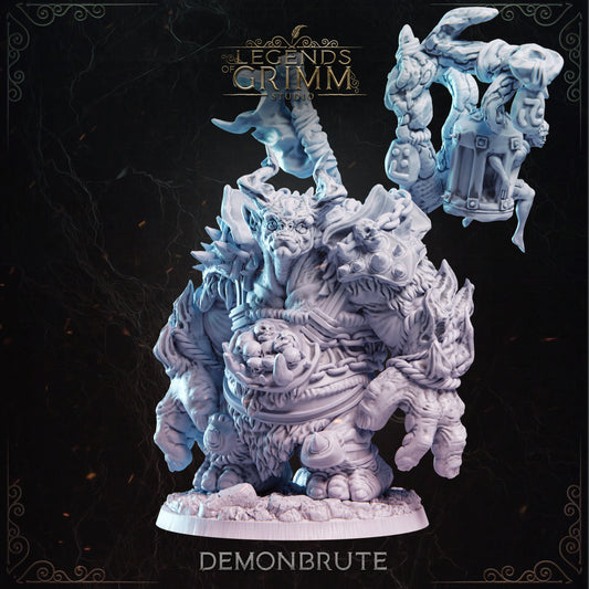 Grimm Legends - Demon Brute #1 - DnD/TTRPG Figure/Miniature