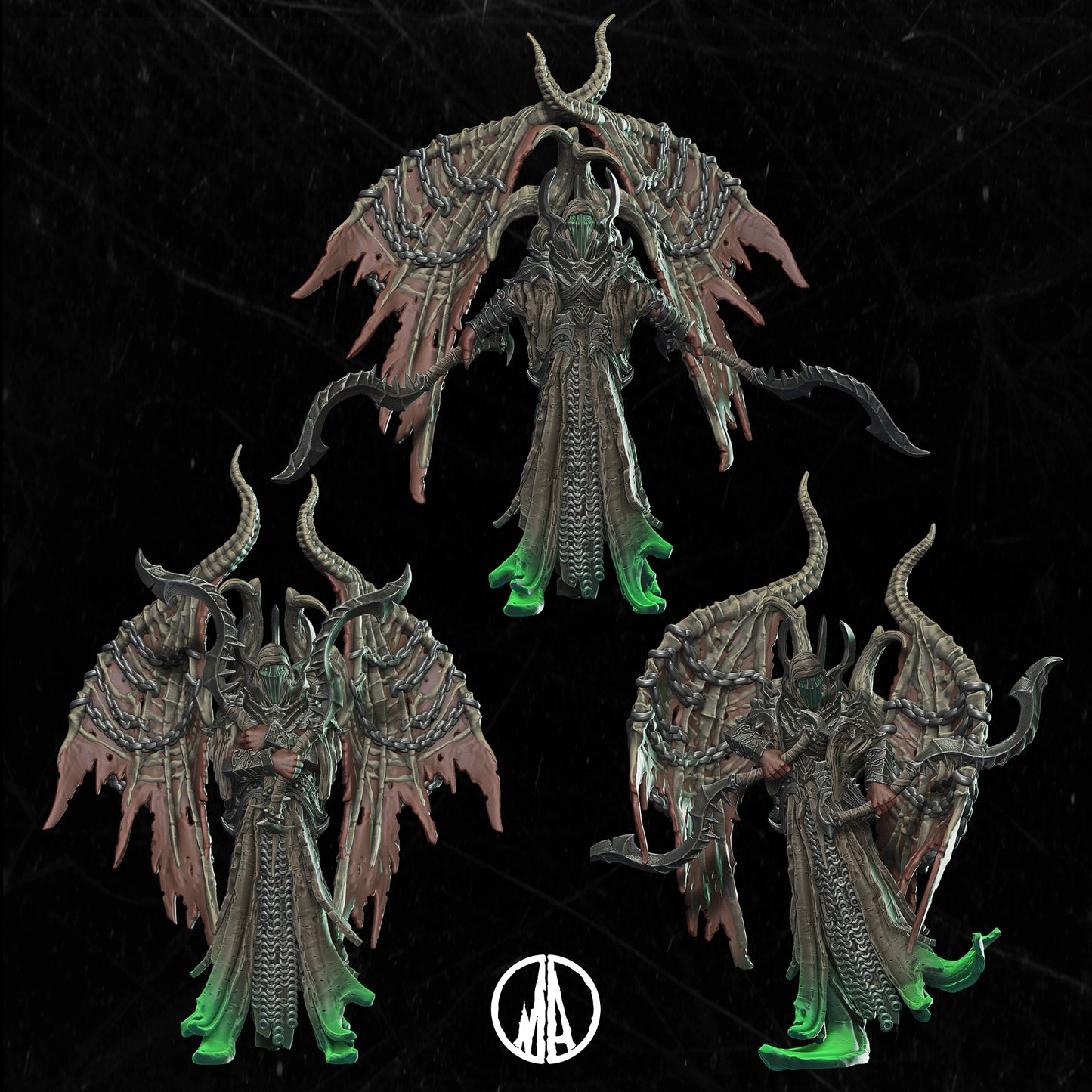 Monolith Arts - Lost Souls II - Demonic Spirit - DnD/TTRPG Figure/Miniature