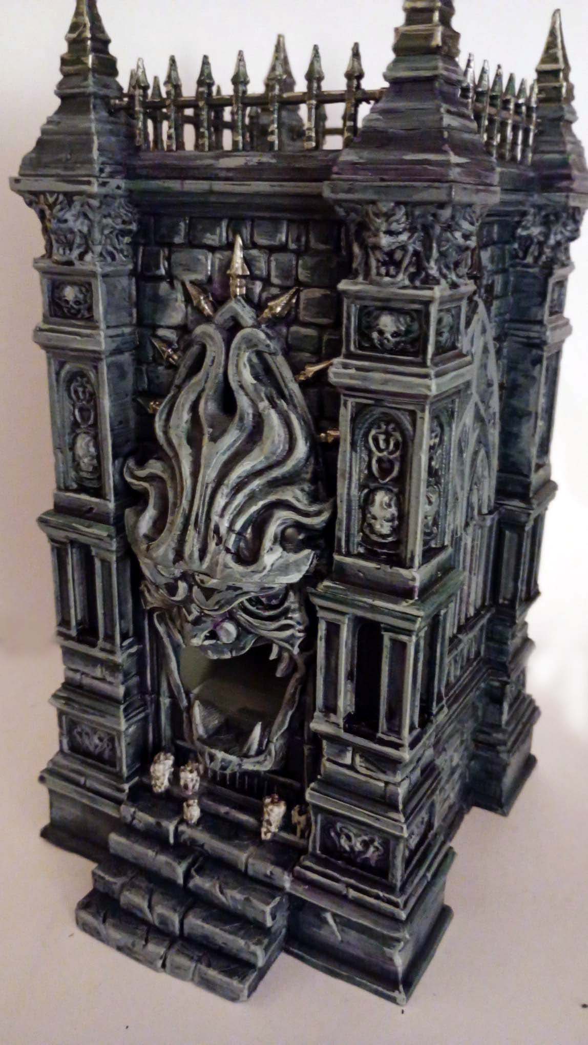 Fielded Flames - Tor Glas Dice Tower - DnD/TTRPG/Wargames