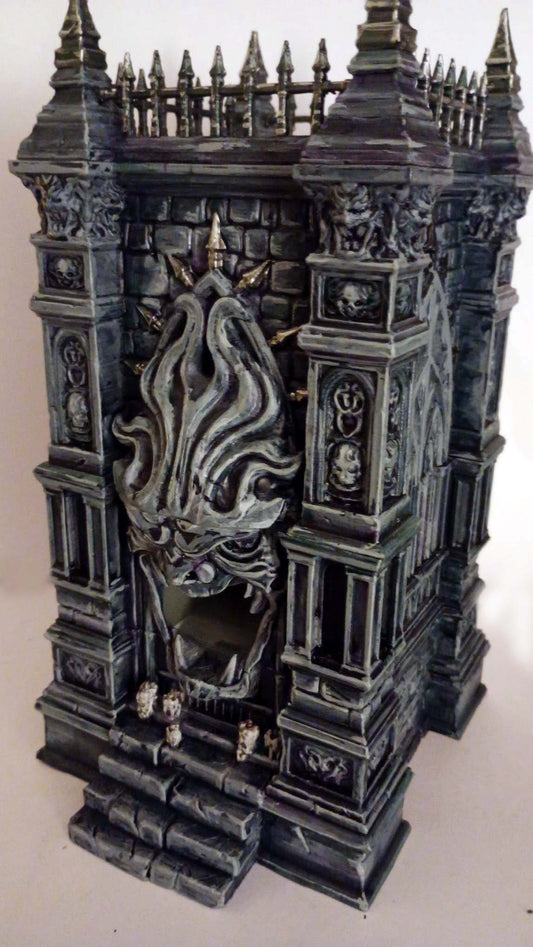 Fielded Flames - Tor Glas Dice Tower - DnD/TTRPG/Wargames