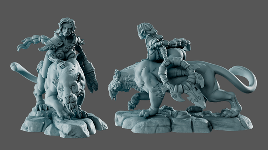 Gaia Miniatures - Elven Forest - Elaraith - 75mm Pin Up/Figure/Model/Diorama