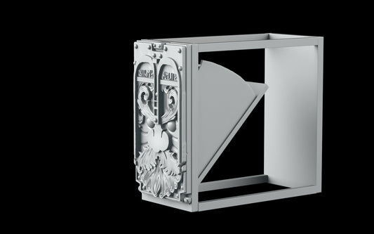 Crosslances - Book Nook/Shelf Insert - Dice Case